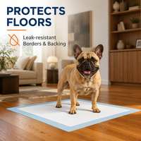 Tapis de protection jetable pour animaux de compagnie, à séchage rapide, avec noyau en polymère transformant le liquide en gel, contrôle des odeurs, super absorbant, 5 couches, anti-fuite