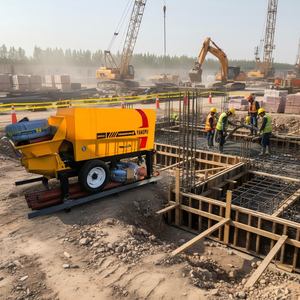 <span class=keywords><strong>Pompe</strong></span> à <span class=keywords><strong>béton</strong></span> personnalisée à moteur diesel pour la construction de bâtiments, capacité de 30/40 m3/h, garantie de plus de 5 ans, <span class=keywords><strong>prix</strong></span> réduit - Product Image 1