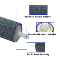 Modèle rond en plastique Aquarium aération bulle Air pierre ensemble réservoir de poissons pompe filtre médias pour l'utilisation de l'étang