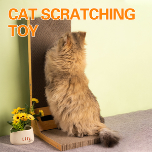 Fabricante atacado barato garra escalada corrugado gato <span class=keywords><strong>scratcher</strong></span> board - Product Image 6