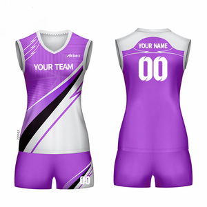 Abbigliamento Sportivo Personalizzato all'Ingrosso, Maglietta da <span class=keywords><strong>Pallavolo</strong></span> per Uomo e Donna, Uniforme <span class=keywords><strong>Femminile</strong></span> da <span class=keywords><strong>Pallavolo</strong></span> - Product Image 5