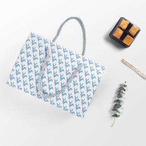 Luxury <strong>Design</strong> Cardboard Gift <strong>Paper</strong> Box Packaging with Handle for <strong>Soap</strong> Candy Biscuits Cake - Product Image 3