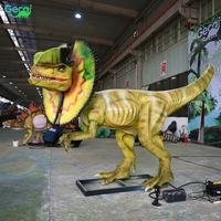 Exposition de parc à thème mécatronique électrique grandeur nature géante Animatronic Model Robot Mechanical Dinosaur