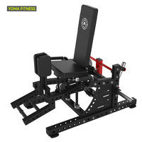 Máquina de remo YOMA Fitness Smith buena retroalimentación entrenamiento de fuerza equipo de gimnasio para ejercicio de entrenamiento de culturista profesional