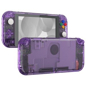 Glossy Transparent Purple Shell <b>Case</b> for Nintendo <b>Switch</b> Lite, High-Quality Replacement - Product Image 1