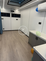 Maison capsule spatiale extérieure à deux étages, type Apple Cabin