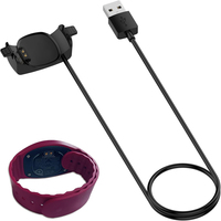Câble de chargement USB de remplacement noir de 3,3 pieds de longueur, cordon de chargement pour Disney Magic Band Plus Disney Magic Band +