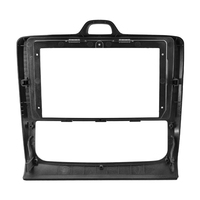 Podofo 2 Din 9 pouces autoradio stéréo cadre tableau de bord garniture pour Ford/Focus 2004-2011