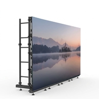 Écran LED HD étanche P2.6 P2.9 P3.91, mur vidéo LED mobile, location de mur vidéo LED, affichage LED géant pour publicité extérieure