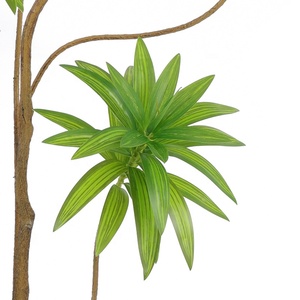 Chất lượng tốt nhất cửa hàng trang trí 160cm cây xanh cửa mở trang trí cây lớn nhân tạo <span class=keywords><strong>dracaena</strong></span> reflexa - Product Image 3