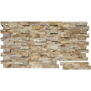 Direct van de fabrikant: moderne, rustieke, gele, gespleten, zuurbestendige leisteen voor binnen- en buitenmuren van hotels. - Product Image 1