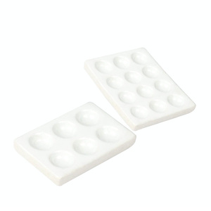 Placa de Cerámica Degao, Placa de Reacción de Porcelana para Pruebas Químicas de Laboratorio, Observación de Precipitados y Ensayos de Color - Product Image 4