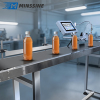 Impresora de inyección de tinta en línea con pantalla de 7 pulgadas 2026, precio de fábrica, sistema multilingüe para muchos países, máquina de codificación en línea