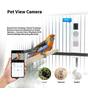 تعمل بالبطارية IP الداخلي مع مستشعر CMOS كشف الحركة رؤية ليلية عموم الميل لمراقبة الطيور أمن المنزل - Product Image 5