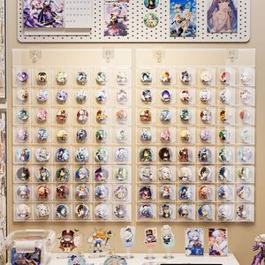ถุงป้องกันบาร์ขนาด 75 มม. ชั้นวางโชว์การ์ดแบบติดผนัง ชั้นวางโชว์บัตรเลเซอร์ ป้องกันการเกิดออกซิเดชัน โปร่งใส - Product Image 1