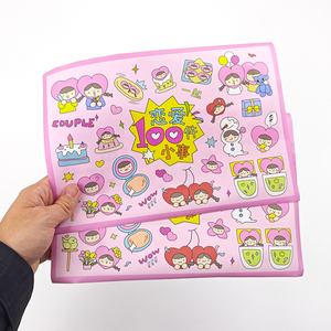 Autocollants personnalisés pour jeunes filles Autocollants imprimés personnalisés Autocollants en vinyle avec logo Autocollants découpés en feuille - Product Image 1