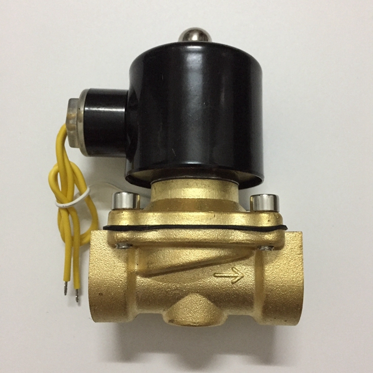 SONGO Électrique 380VAC 3/4inch DN20 En Laiton Normalement Fermée N/C Électrovanne d'eau avec filetage NPT