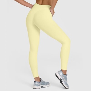 Legging <span class=keywords><strong>de</strong></span> <span class=keywords><strong>Yoga</strong></span> Taille Haute pour Femmes, Personnalisé avec Logo, Vêtement <span class=keywords><strong>de</strong></span> <span class=keywords><strong>Sport</strong></span> pour la Gym, Effet Gainant et Rehausseur <span class=keywords><strong>de</strong></span> Fesses - Product Image 5