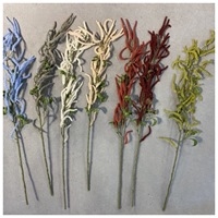 Rangkaian Bunga Artificial Panicum Virgatum Beraroma untuk Dekorasi Ruangan Modern, Buket Grosir untuk Halloween