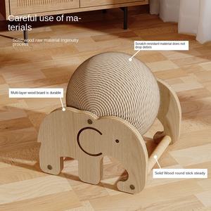 Mainan kucing interaktif, mainan kucing lucu Aksesori tiang penggaruk pohon, mainan seks hewan peliharaan untuk mendaki kucing bingkai <span class=keywords><strong>Gym</strong></span> - Product Image 3