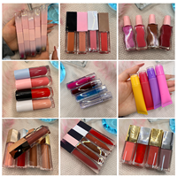 Brillo Labial Vegano al por Mayor, Libre de Crueldad Animal, a Base de Aceites Herbales, en Tonos Rosa, Rojo y Nude, Altamente Pigmentado, Brillante, Resistente al Agua, Marca Privada