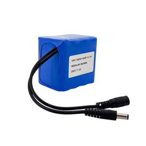 แบตเตอรี่ลิเธียมไอออน 12V 18650 11.1V 8Ah 3s4p สำหรับเก็บพลังงานแสงอาทิตย์ วงจรการใช้งานแบบ Deep Cycle สำหรับไฟเวที 18650-3S4P ลิเธียมไอออน - Product Image 3