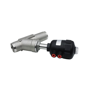 1 pollice 25.4MM nuovo prodotto esplosione pratico in acciaio inox SS304 SS316L saldare valvole pneumatiche ad angolo sede con testa in plastica - Product Image 3