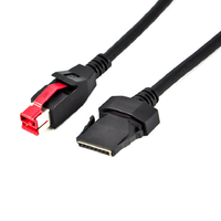 Cable USB con Alimentación POS de 24V OEM, Arnés de Cableado PUSB 1*8