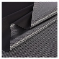 Feuille de géométrie brillante imprimée estampage à chaud 50D 300T Polyester pongé tissu pour doublure de veste Parker en duvet