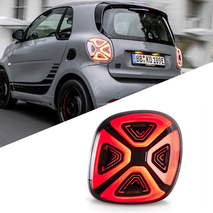 Accessoires de voiture pour Mercedes-Benz <span class=keywords><strong>Smart</strong></span> 453 <span class=keywords><strong>Fortwo</strong></span> EQ 2014-2019, ensemble de feux <span class=keywords><strong>arrière</strong></span>, rénovation des feux <span class=keywords><strong>arrière</strong></span> intelligents - Product Image 1