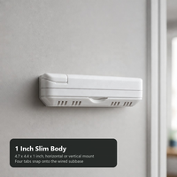 Termostat WiFi untuk Rumah dan Apartemen Sewa, Dapat Diprogram 7 Hari, 4 Periode Pemanasan Pendinginan dengan Kontrol Suara Alexa Google