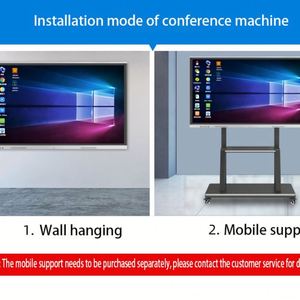 All-in-One 65inch tương tác máy thông minh giáo dục màn hình cảm ứng hội nghị video 55inch hiển thị - Product Image 4