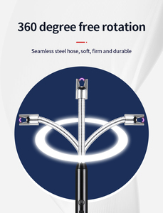 Encendedor de plasma eléctrico recargable por usb, a prueba de viento, con indicador de potencia para cocina de gas, vela para horno - Product Image 6