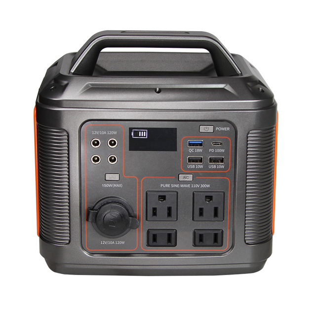 300W 300Wh Laptop Power Station Outdoor Generator Emergency Portable Solar Power Station Trade