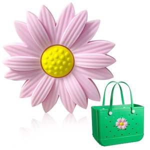 Breloques pour sac Bogg insérer PVC caoutchouc personnalisation décorative Compatible avec sac à main plage fourre-tout Bogg sac accessoires - Product Image 3