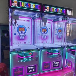 Fully Transparent Ironwood Scan-code Claw Machine Large Premium Snack Grabber and Plush Toy Redemption Machine - Product Image 4