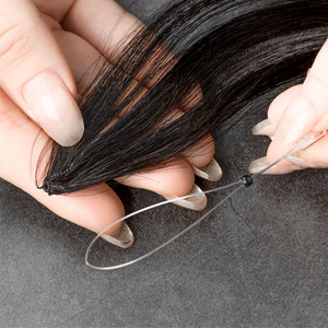 Bán buôn H6 lông phần mở rộng tóc chất lượng tốt Trinh Nữ tóc con người H lời khuyên mở rộng tóc cho salon - Product Image 1