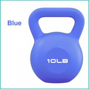 Custom Color <b>Plastic</b> & <b>Cement</b> Kettlebell for Home Gym Fitness Weightlifting Training - Product Image 6