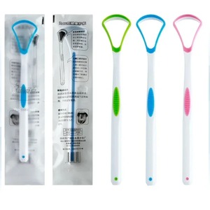 Tongue Scraper Cleaner for Adult Kid,Tongue Brush for Fresh Breath Dental Eliminate Bad Breath in Seconds Oral Care Tool - Product Image 1