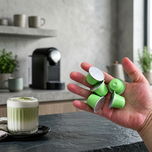 Capsules de Matcha de Qualité Cérémoniale Premium Compatibles avec les Machines Nespresso – Dosettes de Thé Vert Bio Sain – Commande en Gros - Product Image 5