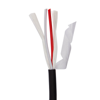 Venta al por mayor a granel 2x1,0 Sqmm 17AWG OFC Cable de cobre Sonido de escenario profesional Par trenzado Cable de altavoz Speakon para micrófono
