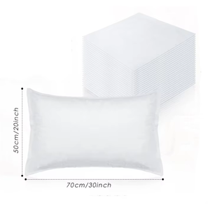 <span class=keywords><strong>Federe</strong></span> Monouso Non Tessute Azzurre Chiaro Confezione da 20 - Product Image 4