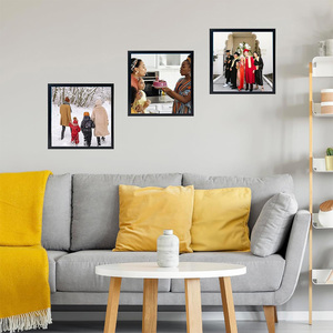 Hình vuông tùy chỉnh khung ảnh bằng gỗ, Áp phích, giấy chứng nhận, bộ sưu tập, nghệ thuật, bằng tốt nghiệp, giải thưởng khung ảnh trang trí - Product Image 2