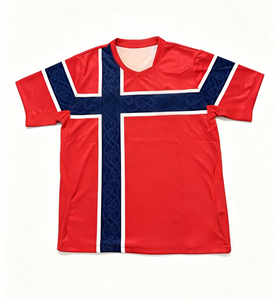 Maillot domicile de l'équipe norvégienne Coupe du Monde de football 2026 Version fan et version joueur Haaland Odegaard - Product Image 3