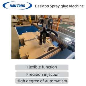 Tự động phẳng nóng chảy keo phun máy cho thùng carton hóa học bầu có các thành phần thiết yếu như vòng bi bánh răng - Product Image 4