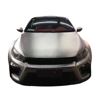 Runde Offres Spéciales pour Volkswagen Scirocco mise à niveau Aspec Style pare-chocs avant roue sourcils Spoiler capot résine matériel Kit de carrosserie