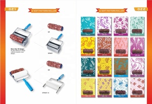 Thiết Kế Tường Sơn Công Cụ 3D Kết Cấu Mềm Trang Trí Sơn Con Lăn Bàn Chải Mô Hình Sơn Con Lăn - Product Image 5