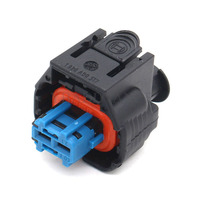 Connecteur femelle étanche noir Bosh 2 voies 1928405522 / 1 928 405 522