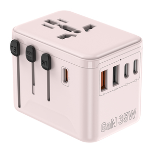 Extension Cord Universal Travel Adapter <strong>USB</strong> Travel Adaptor <strong>Multi</strong> Plug <strong>Charger</strong> World Power GaN Fast Travel <strong>Charger</strong> Socket - Product Image 1
