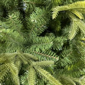 ต้นคริสต์มาสเทียมสีเขียวแบบผสมทำจาก PE & PVC สมจริงสำหรับตกแต่งในร่มกลางแจ้งวันหยุด - Product Image 4